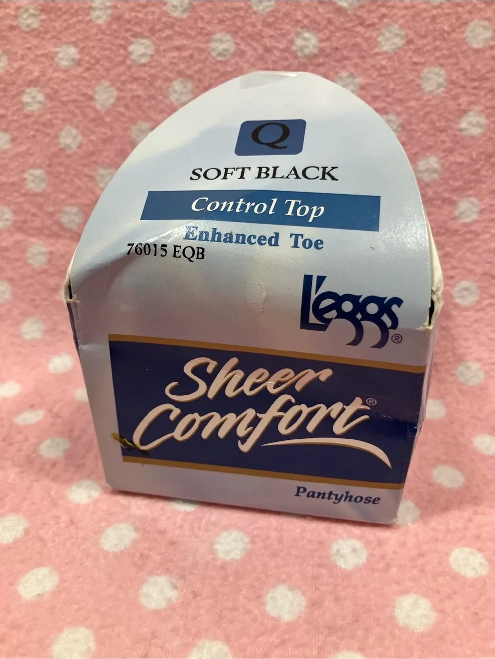 L'eggs Sheer Comfort Control Top Pantyhose - Soft Black